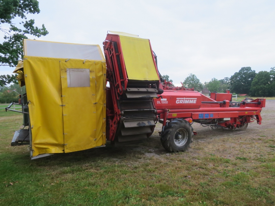 3516 Grimme DL1500 Kartoffelroder 2 Reihe