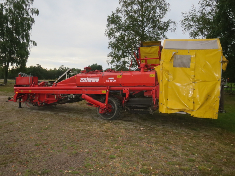 3516 Grimme DL1500 Kartoffelroder 2 Reihe