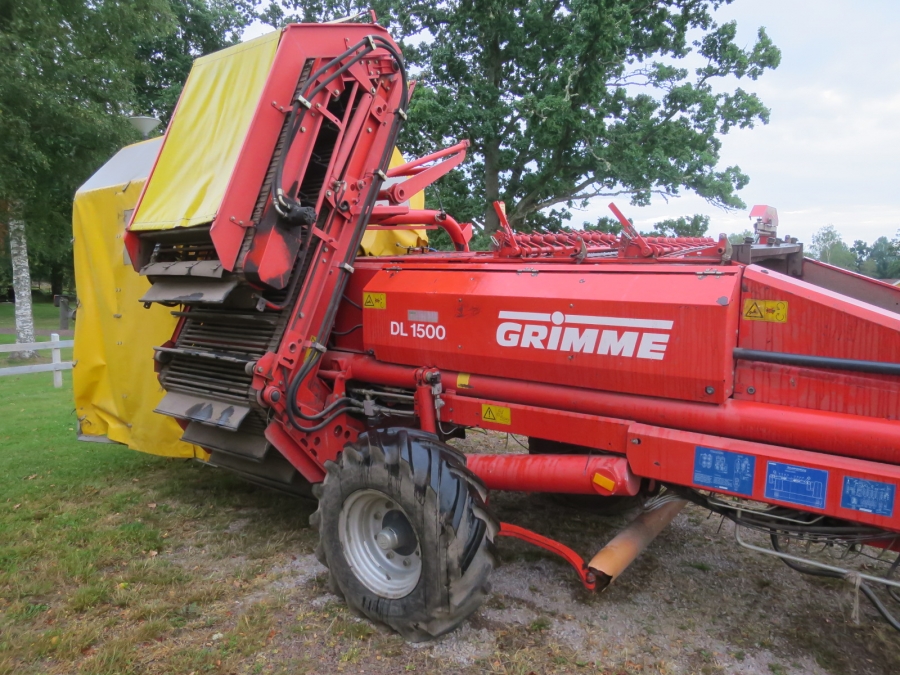 3516 Grimme DL1500 Kartoffelroder 2 Reihe