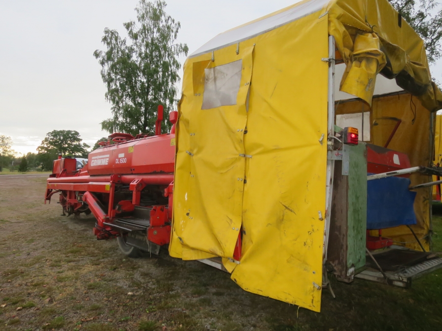 3516 Grimme DL1500 Kartoffelroder 2 Reihe