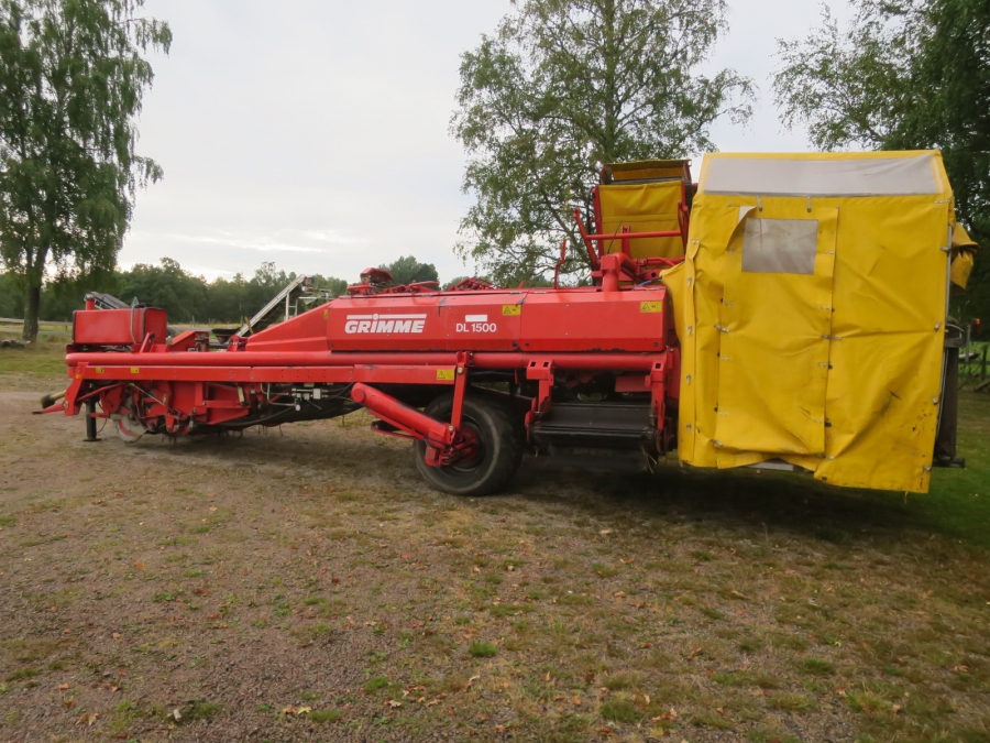 3516 Grimme DL1500 Kartoffelroder 2 Reihe