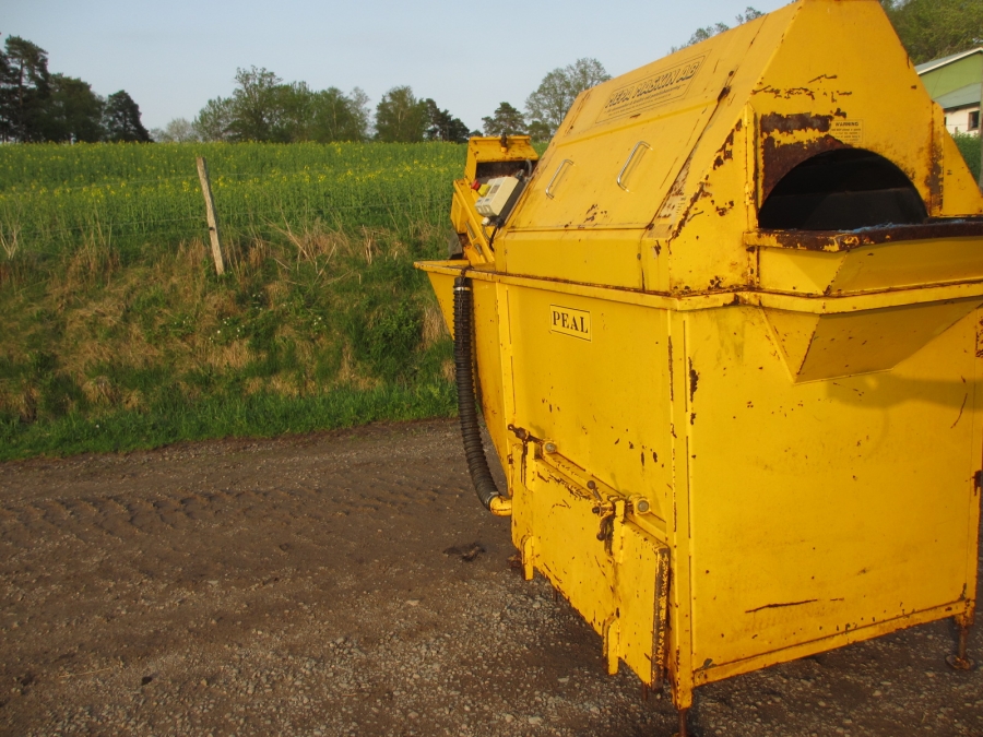 3533 Tong Kartoffelwaschmaschine 1,5 m Trommel