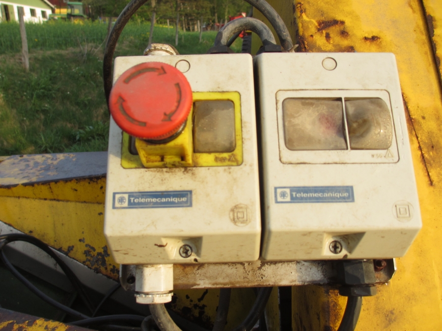 3533 Tong Kartoffelwaschmaschine 1,5 m Trommel