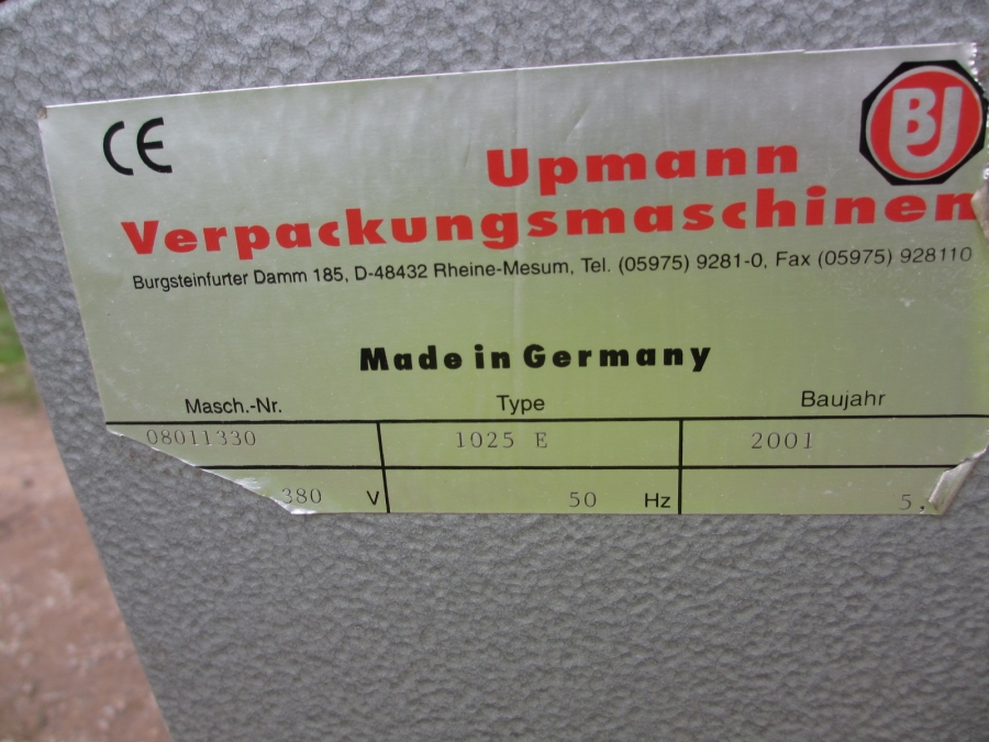 3539 Upmatic multi Wiege 1025E 2,5-25kg Jahre 2001