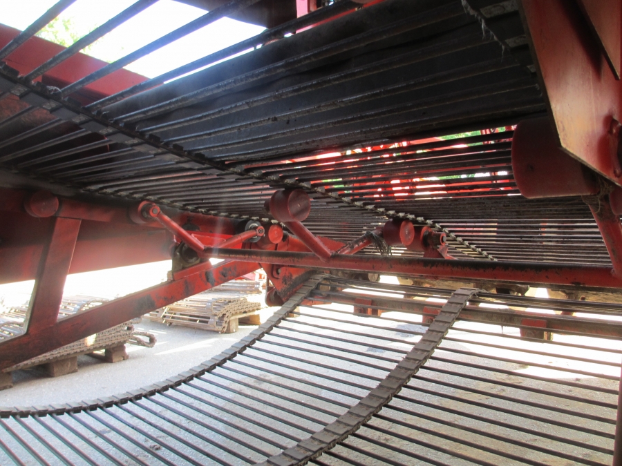 3636 Dewulf RDT superia 2 rad potatisupptagare med tank