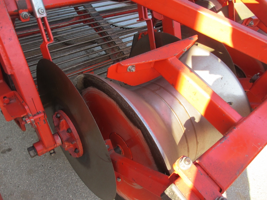 3636 Dewulf RDT superia 2 rad potatisupptagare med tank