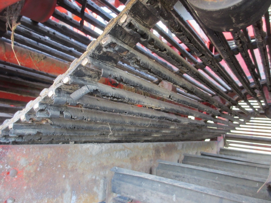 3636 Dewulf RDT superia 2 rad potatisupptagare med tank