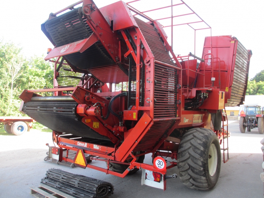 3636 Dewulf RDT superia 2 rad potatisupptagare med tank