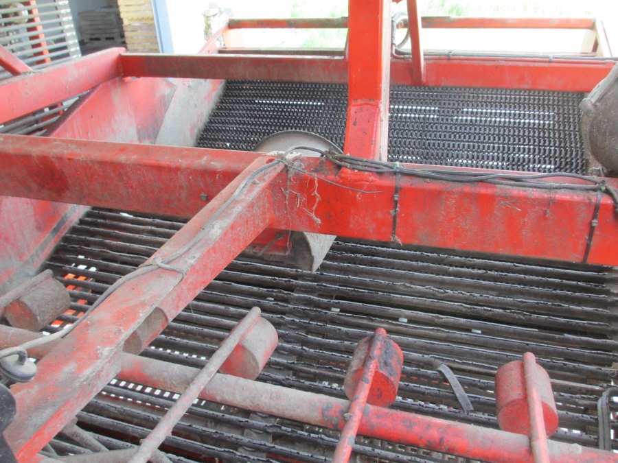 3636 Dewulf RDT superia 2 rad potatisupptagare med tank