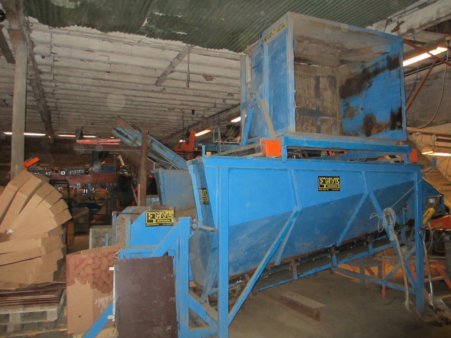 3659 EMVE potato grading line 