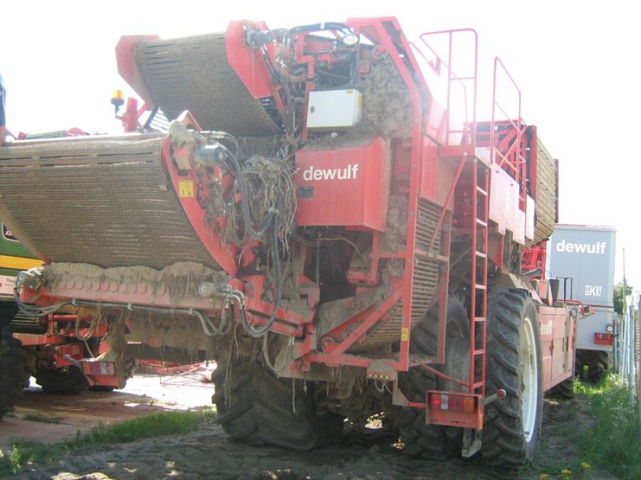 3671 Dewulf RA3060 selfpropelled potato harvester