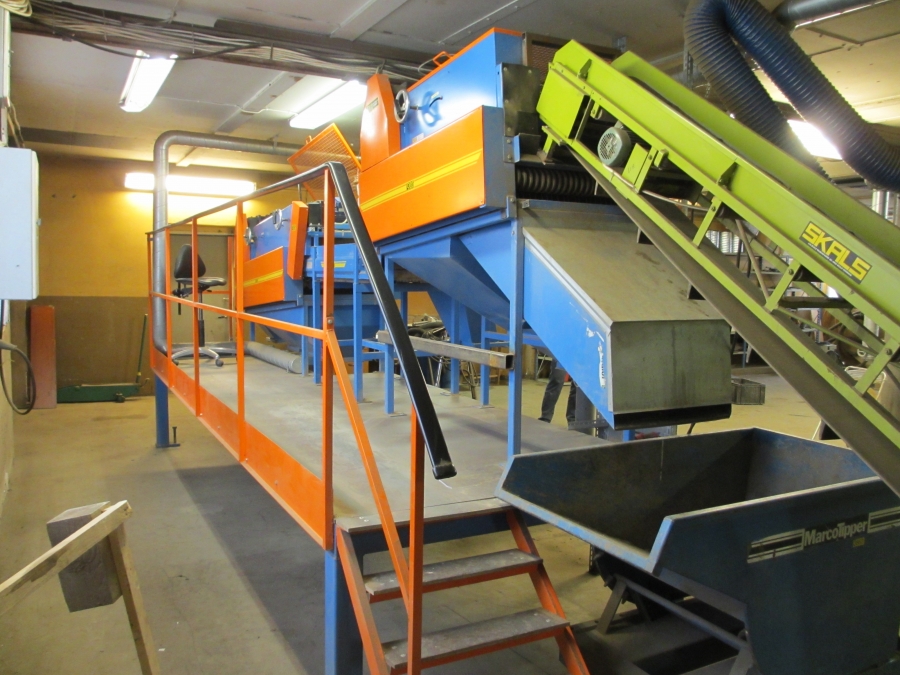 3762 EMVE diabolo roller grading line