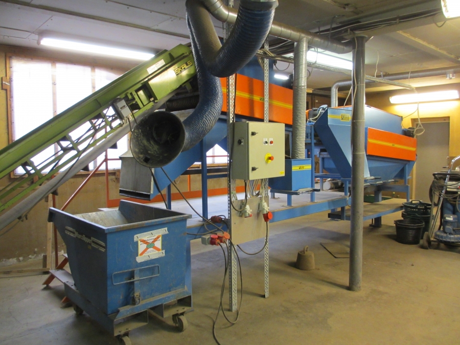 3762 EMVE diabolo roller grading line