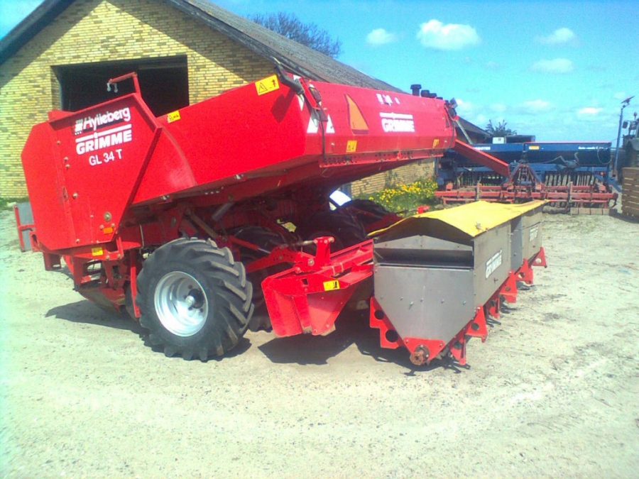 3822 Grimme GL34 4 rad potatissättare 