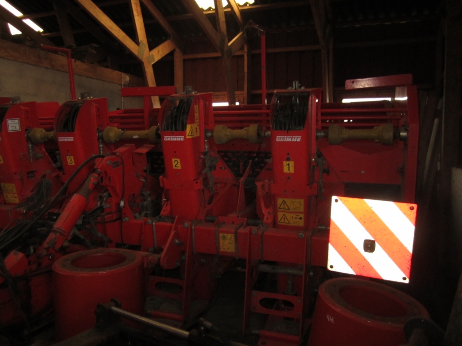 3822 Grimme GL34 4 rad potatissättare 