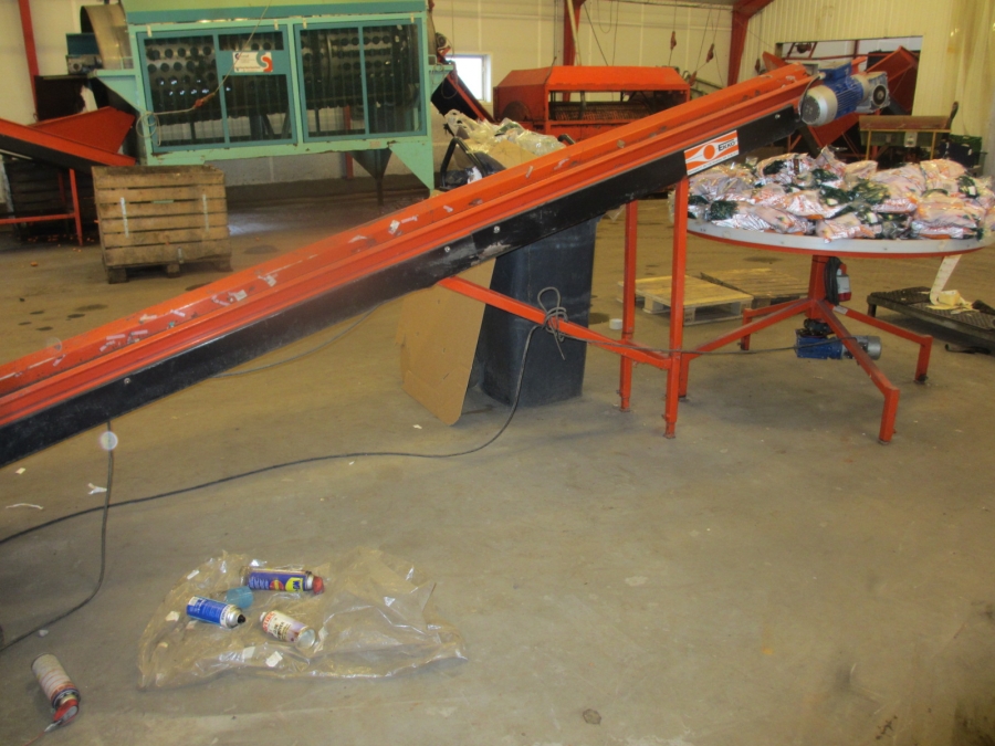 3844 Newtec 2009G Waage für Möhren / Kartoffeln