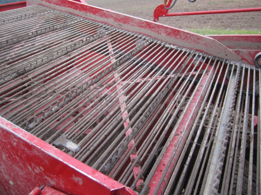 3862 Grimme SF150-60 UB XXL 2 Reihe Kartoffelroder mit Bunker 
