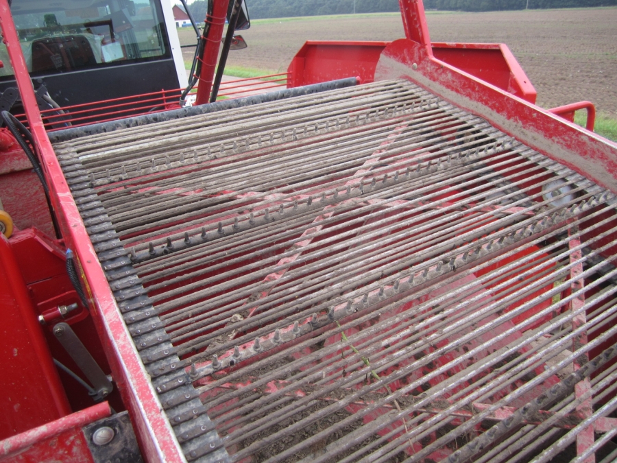 3862 Grimme SF150-60 UB XXL 2 Reihe Kartoffelroder mit Bunker 