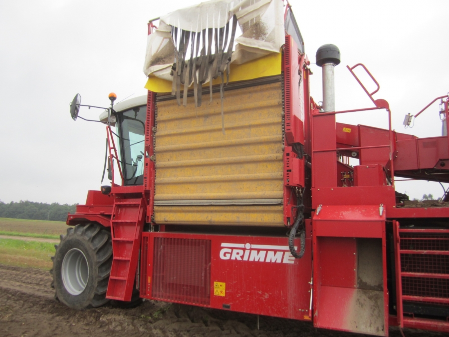 3862 Grimme SF150-60 UB XXL 2 Reihe Kartoffelroder mit Bunker 