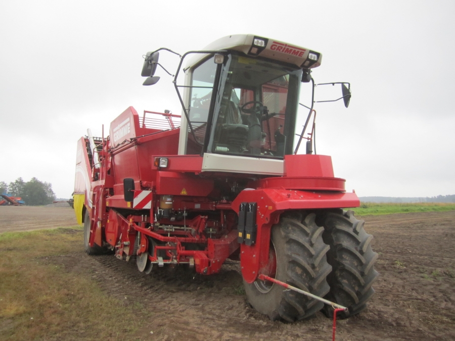 3862 Grimme SF150-60 UB XXL 2 Reihe Kartoffelroder mit Bunker 