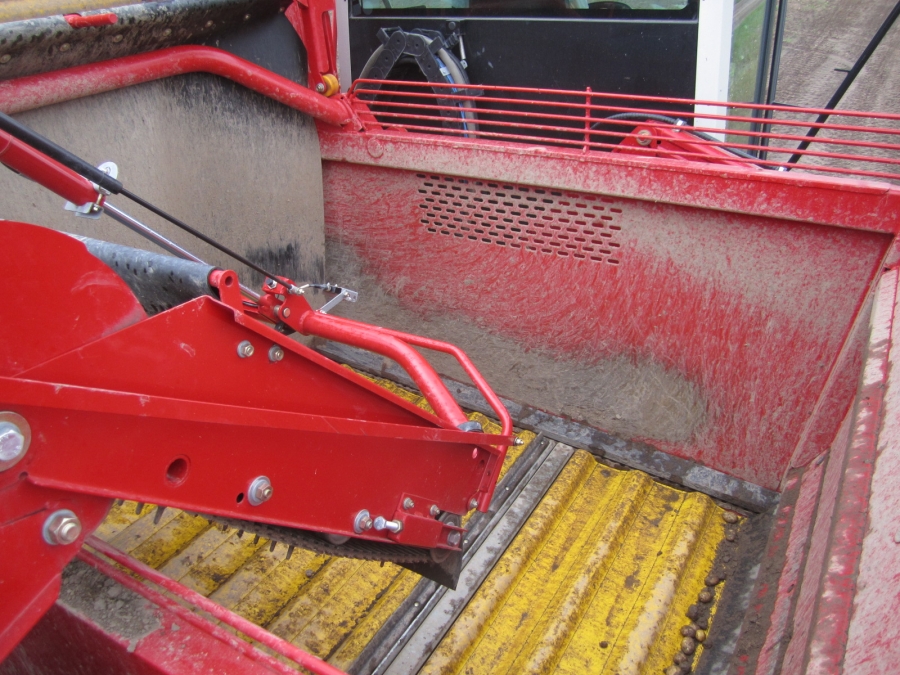 3862 Grimme SF150-60 UB XXL 2 Reihe Kartoffelroder mit Bunker 