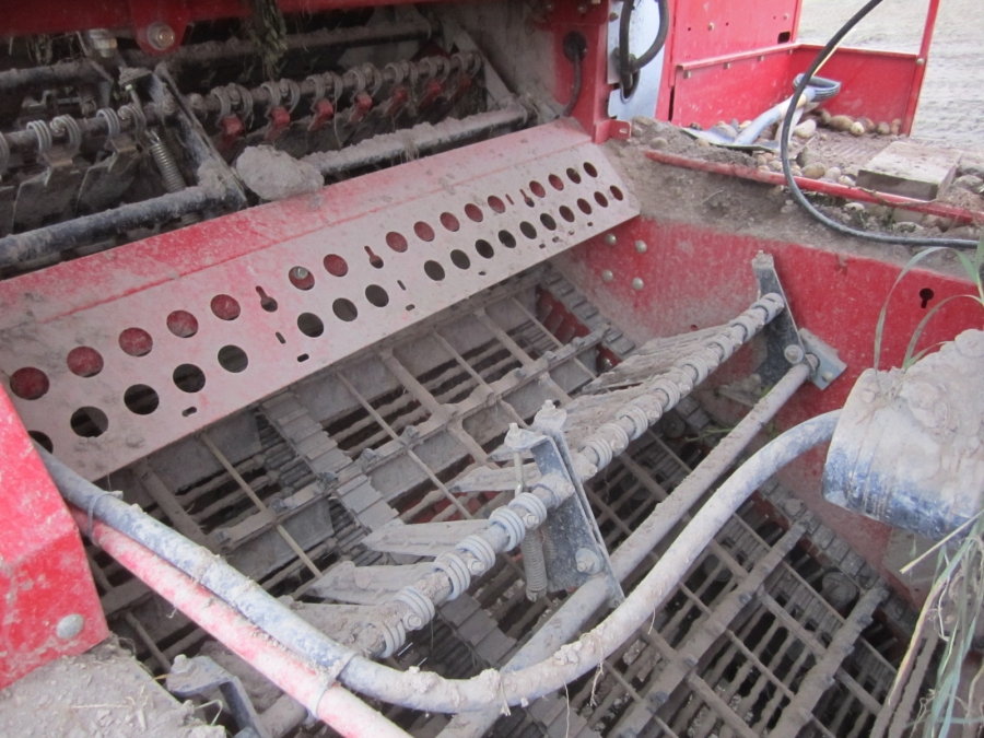 3862 Grimme SF150-60 UB XXL 2 Reihe Kartoffelroder mit Bunker 