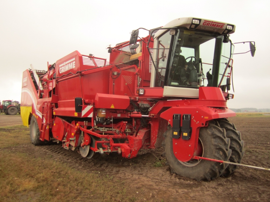 3862 Grimme SF150-60 UB XXL 2 Reihe Kartoffelroder mit Bunker 
