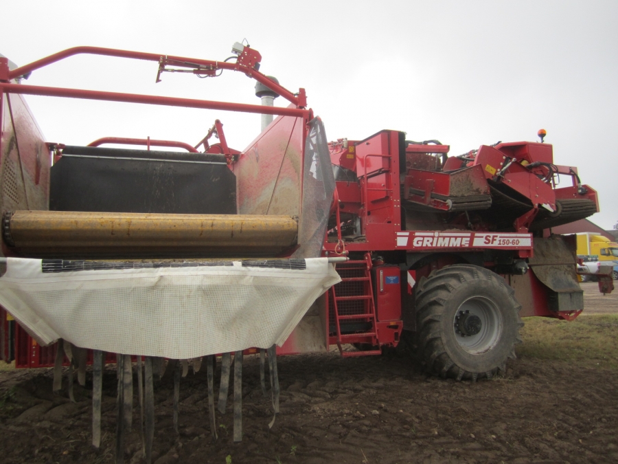3862 Grimme SF150-60 UB XXL 2 Reihe Kartoffelroder mit Bunker 