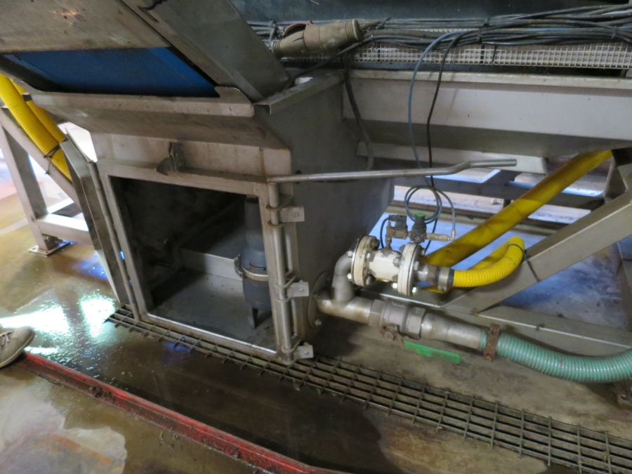 3870 EKKO Polierer 2,2 m Bürsten mit Wassen recirkulation