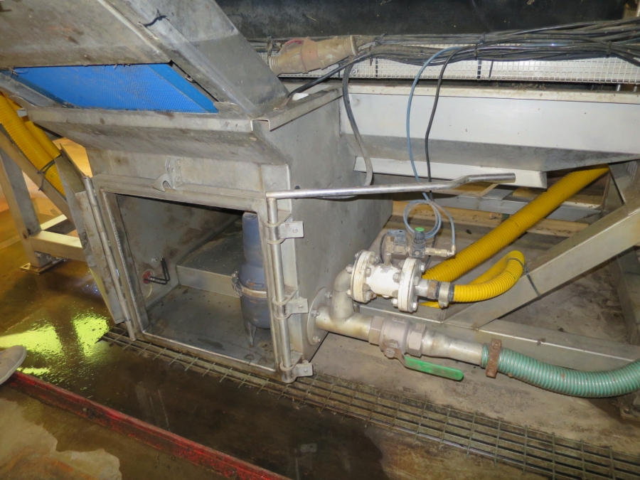 3870 EKKO Polierer 2,2 m Bürsten mit Wassen recirkulation