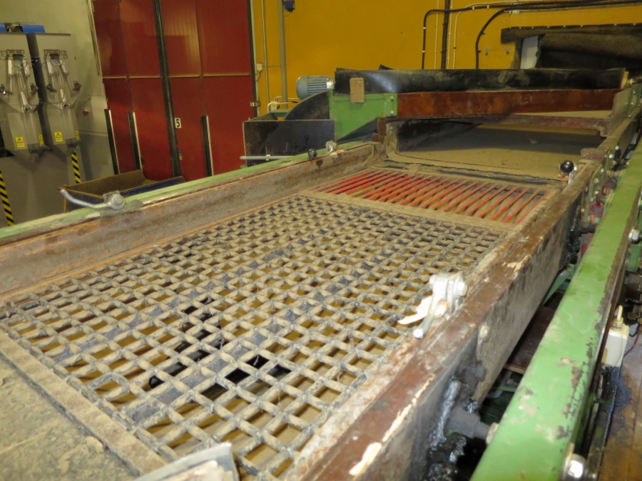 3872 Komplett Schouten sorteringslinje med EMVE matning