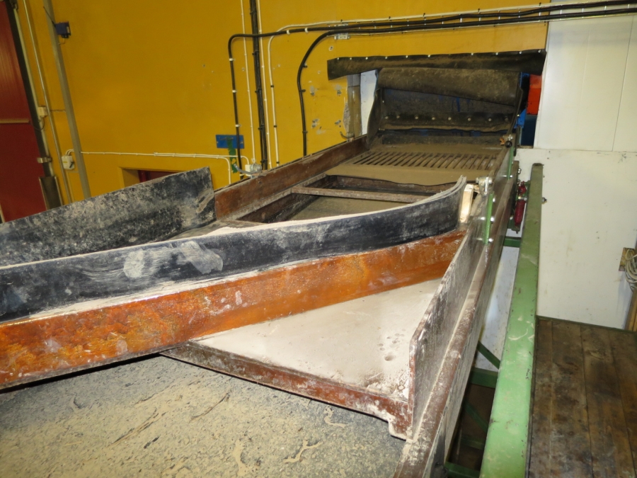 3872 Komplett Schouten sorteringslinje med EMVE matning