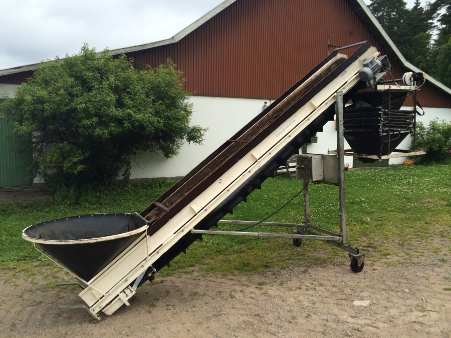 3877 SKALS storsäcksfyllare med automatisk falldämpare