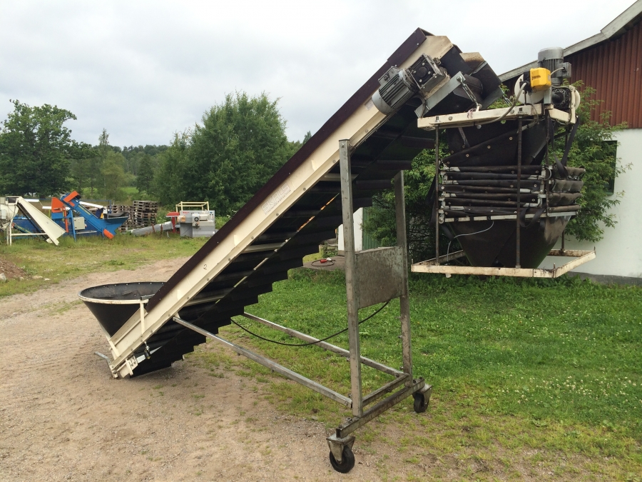 3877 SKALS storsäcksfyllare med automatisk falldämpare