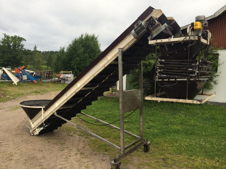 3877 SKALS storsäcksfyllare med automatisk falldämpare