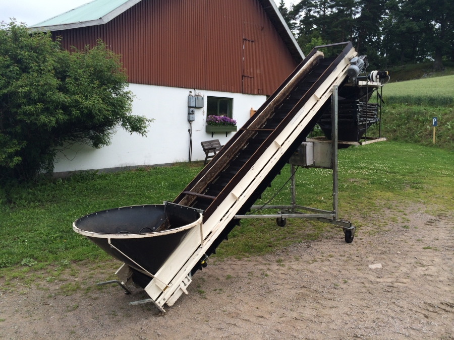 3877 SKALS storsäcksfyllare med automatisk falldämpare