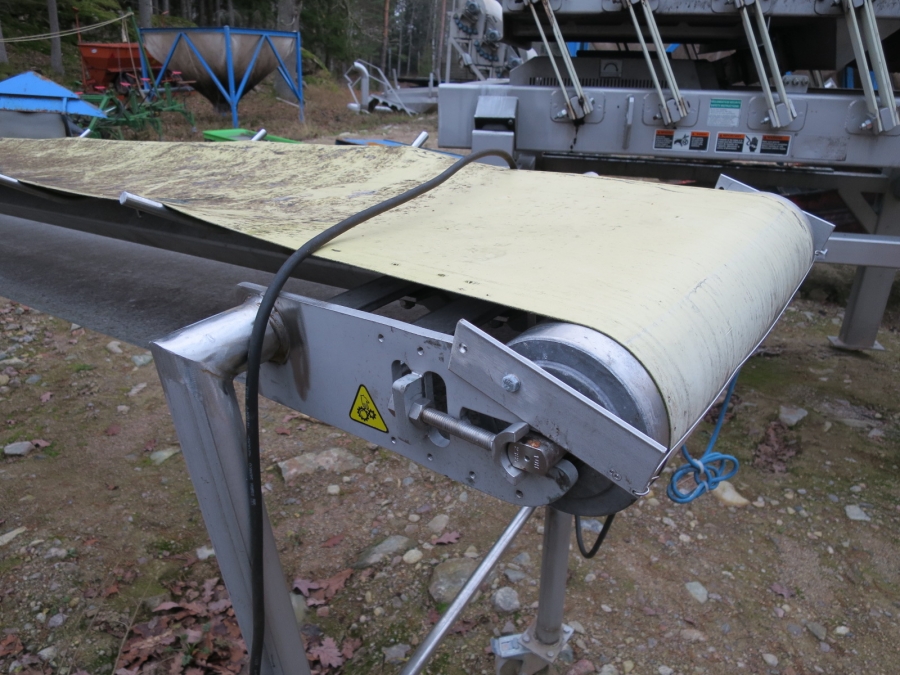 3933 Conveyor stainless steel 4900x450 mm