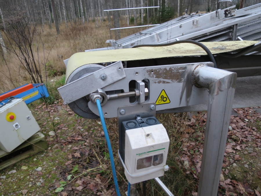 3933 Conveyor stainless steel 4900x450 mm