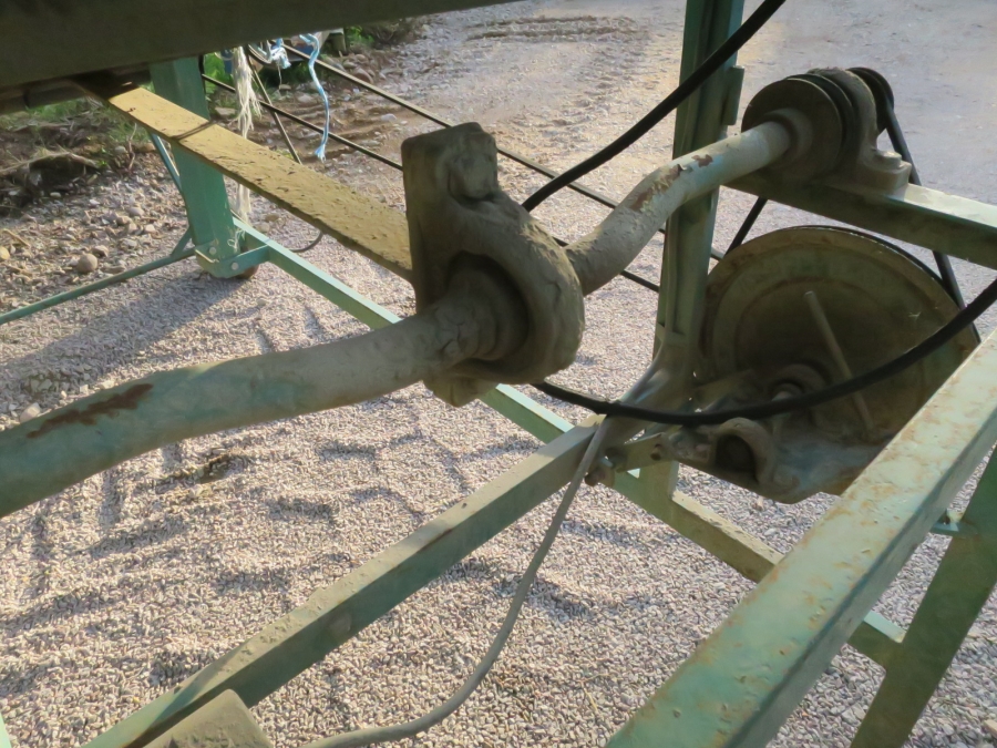 4062 Bording potato grader with bunker