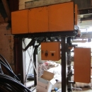 3126 MANTER plastic bagger with LOCKWOOD 8 scale multi Weigher