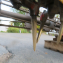 5284 Lely power harrow  rotavator 3 m.