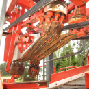 5287 Dewulf GBC carrot harvester with bunker