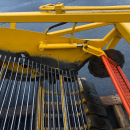 5487 Samon onion windrower used