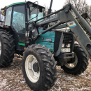 5542 Tractor Valmet 465 4WD with Moheda timber trailer 10 ton