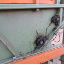 5614 Limbacher Haulmer straw feeder to Strawberries for big bales