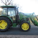5619 John Deere 5075E tractor for export with front loader