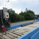 5621 EMVE roller inspection table 3400x500 mm