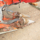 5741 Simon carrot harvester 1 row with bunker