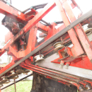 5741 Simon carrot harvester 1 row with bunker