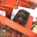 5741 Simon carrot harvester 1 row with bunker
